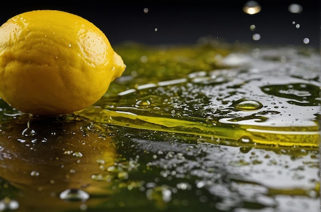 vibrant photo of Lemon juice stain remover