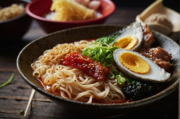 写真 ramen ingredients spread (ラーメン・イングリディエント・スプレッド) について