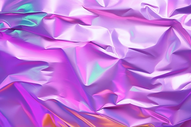 Vibrant plastic bag texture ai generative