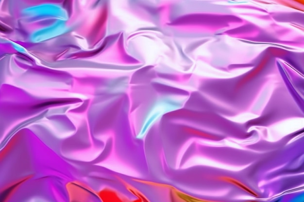 Vibrant plastic bag texture ai generative