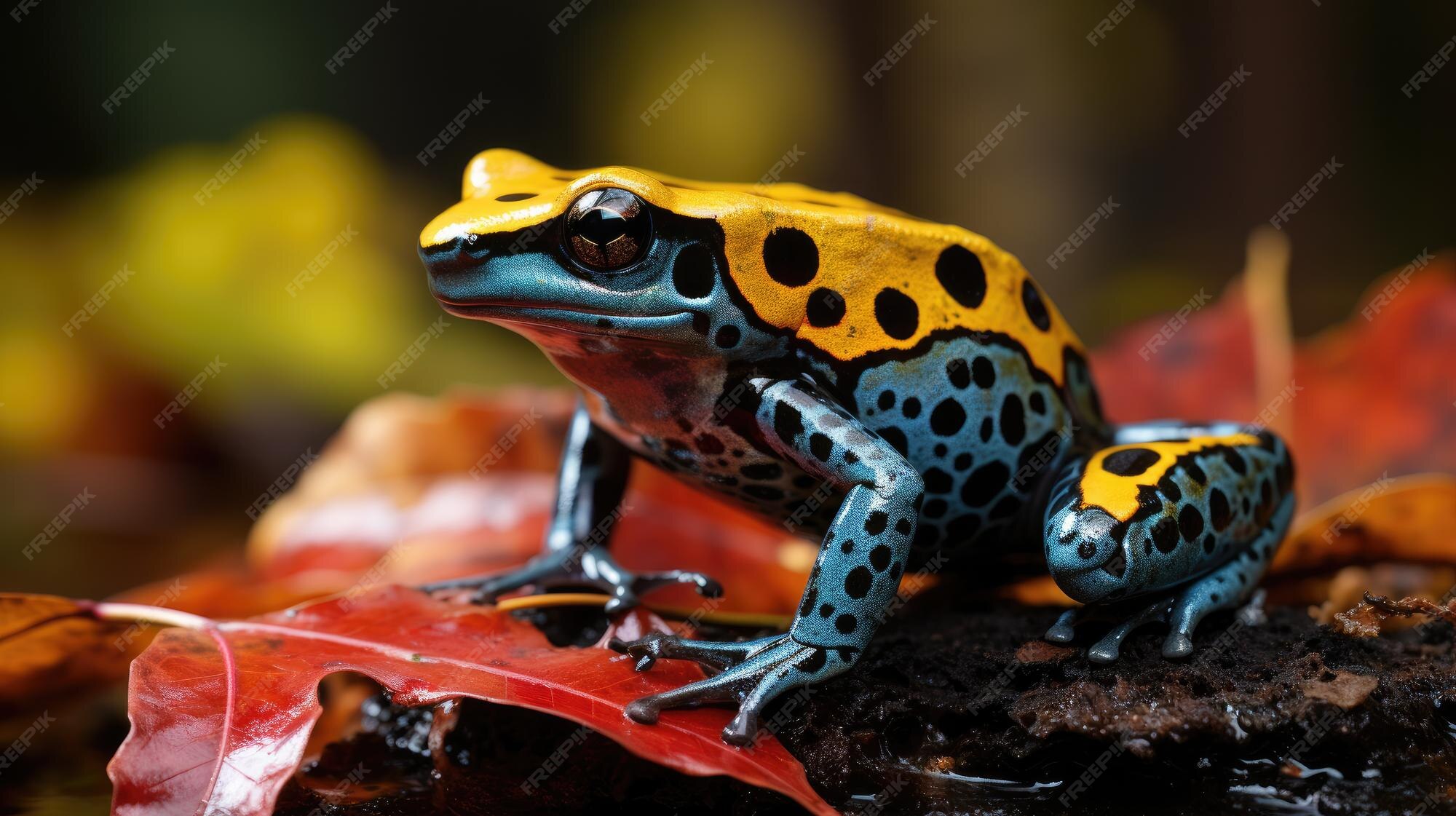 Premium AI Image | Vibrant Poison Dart Frog