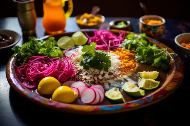 Vibrant Pozole Fiesta Bowl