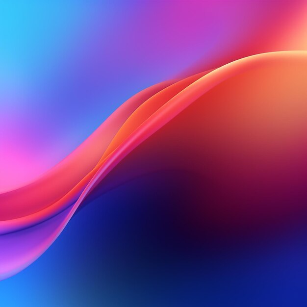 Vibrant purple gradients abstract waves wallpaper and background