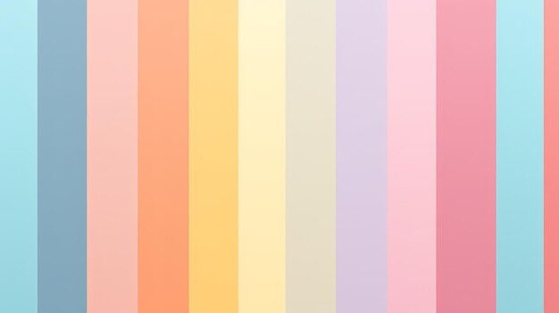 Photo a vibrant rainbow wallpaper with vertical stripes