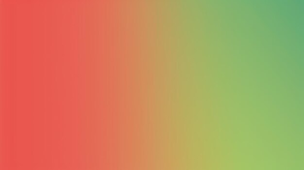 Photo vibrant red to green gradient with subtle perlin noise generative ai