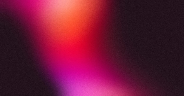 검은 배경 추상 포스터 디자인 복사 공간에 활기찬 레드 핑크 오렌지 색상 그라데이션