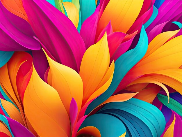 vibrant and refreshing background color