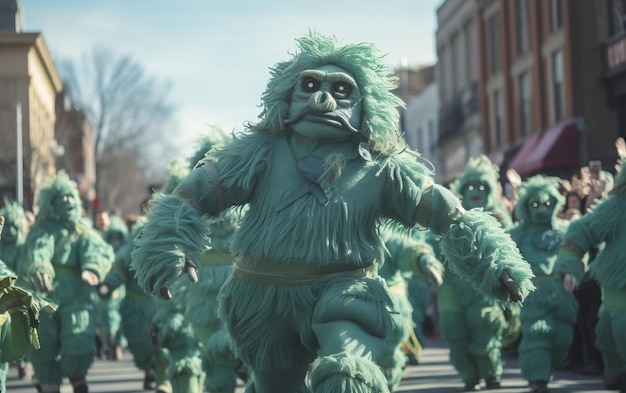 サン・パトリック・デー・パレード (Vibrant Saint Patrick's Day Parade) は米国のパレードで行われている