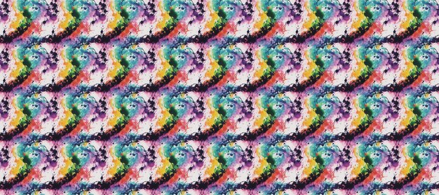 Photo vibrant seamless pattern colorful modern and abstract illustration