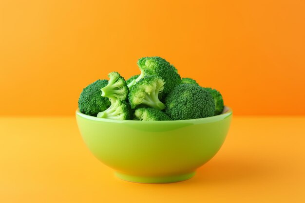 The vibrant simplicity of boiled broccoli a healthy vegan delight