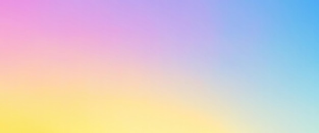 vibrant soft yellow blue and pink hues grainy gradient background