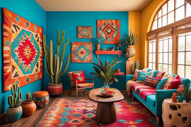 Vibrant Southwestern Decor