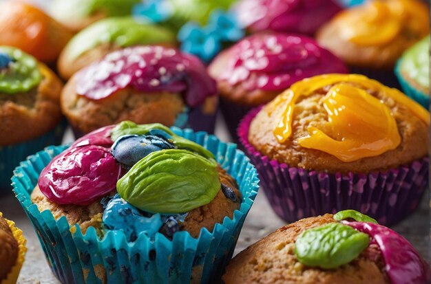 Muffin primaverili vivaci