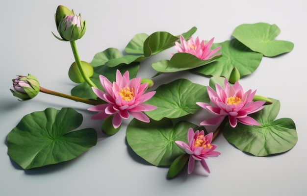 Vibrant Summer Water Lilies Add a Splash of Color to Your Home Decor