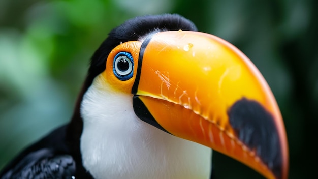Vibrant Toucan CloseUp Capturing the Majesty of Natures Colors