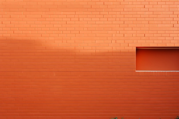 Vibrant Urban Charm Orange Brick Wall Background