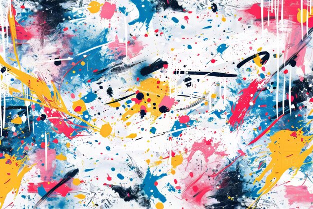 Photo vibrant urban graffiti background for modern designs generative ai