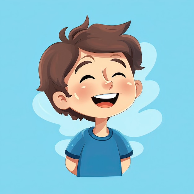 A Vibrant Vector Design of a Happy and Energetic Character