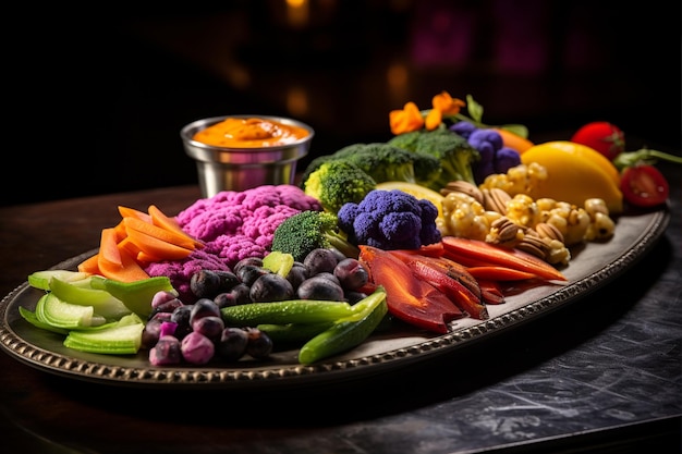 Vibrant Veggie Medley op het bord