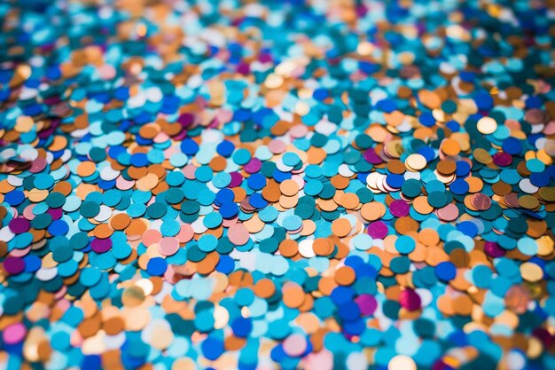 Foto vibrant vortex confetti achtergrondfoto