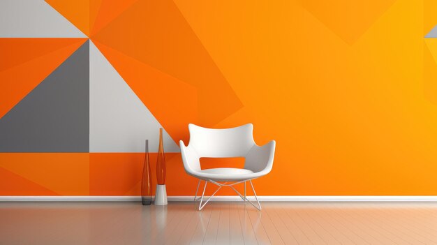 Vibrant wallpaper orange background