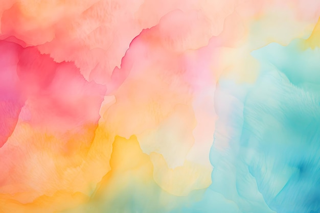 Vibrant Watercolor Abstract Background