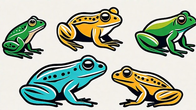 Vibrant World of Frogs in the Wild