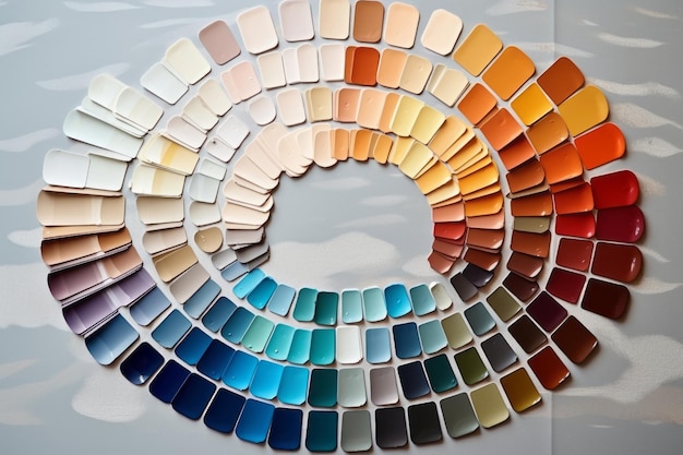 The Vibrant World of Paint Exploring Swatches and Color Catalogs