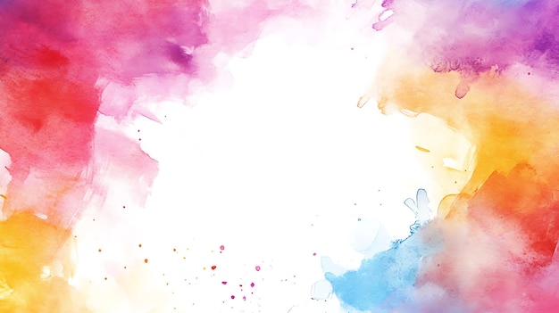 Vibrante aquarel achtergrond met zachte tinten Perfect voor creatieve projecten