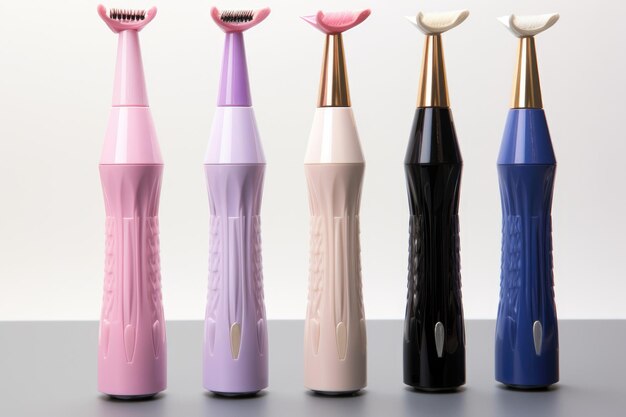 Vibrating bristles of electric toothbrush