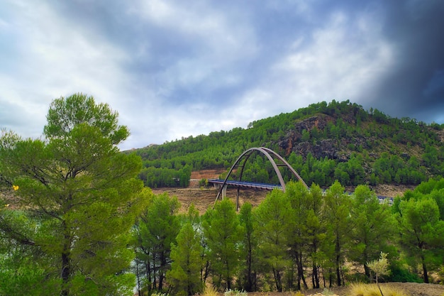 Vicaria-brug Yeste Albacete Castilla la Mancha spanje