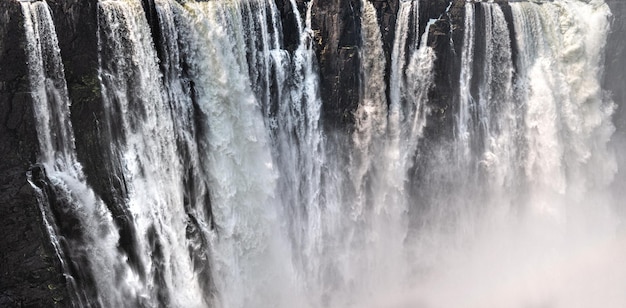 Victoria Falls MosioaTunya view from Zimbabwe side