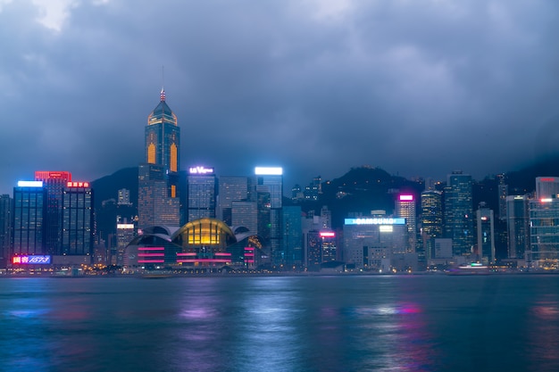 Victoria Harbour in Hong Kong