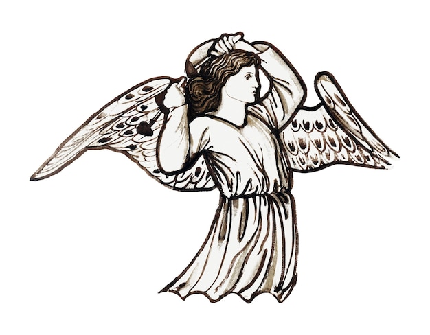 ビクトリア時代の天使の絵
