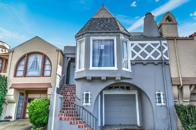 Photo victorian house in san francisco california