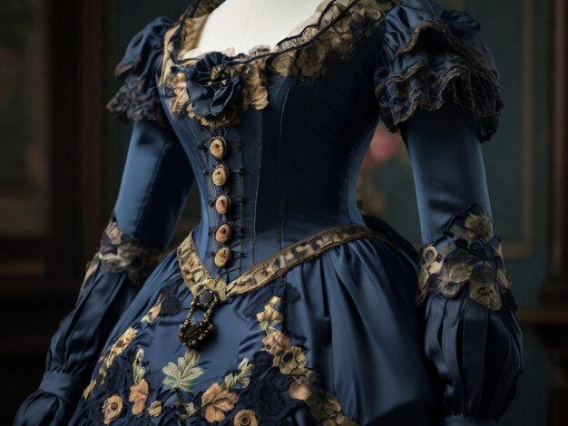 写真 ヴィクトリア時代の女性の服装