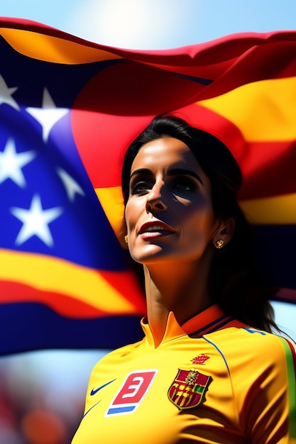 スペイン女子サッカー代表チームの勝利 無料画像と背景