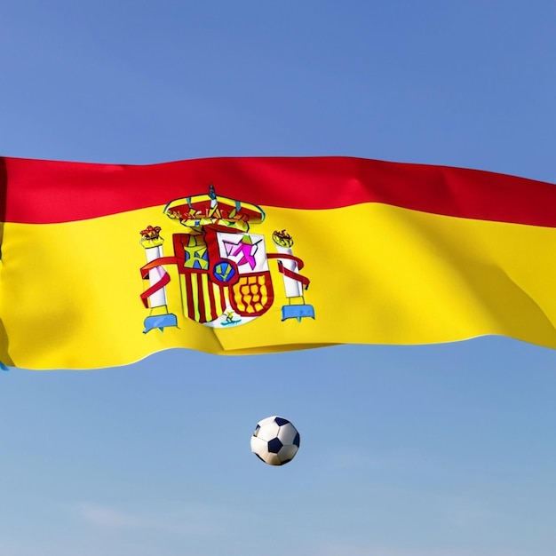 Premium AI Image | Victory for the Spanish women's national football