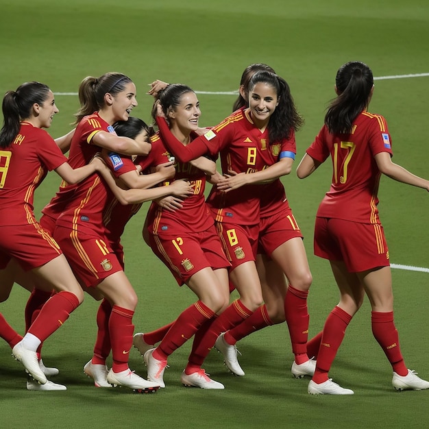 Victory for the Spanish women's national football team