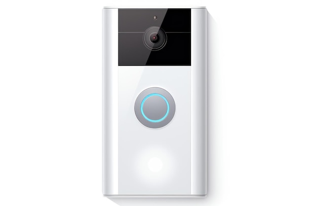 Video Doorbell icon on white background ar 32 v 52 Job ID c645617482244dd2bda60e12bbd857b4