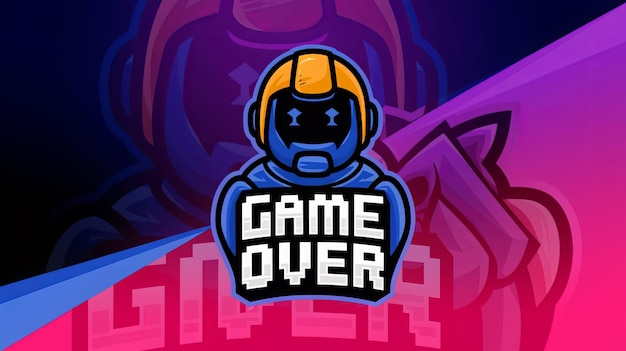 a video game is over the words game over the title