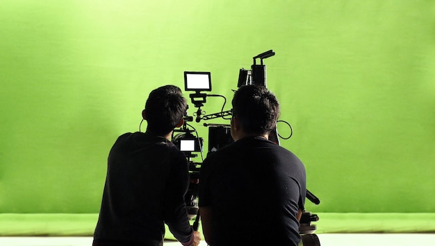 Video production behind the scenes Making of TV commercial movie that film crew team lightman