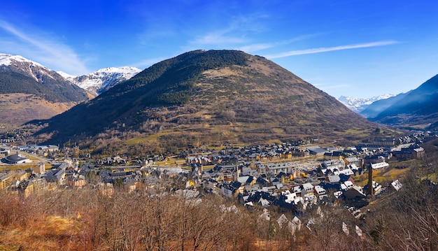 Vielha Viella village in Lerida Catalonia