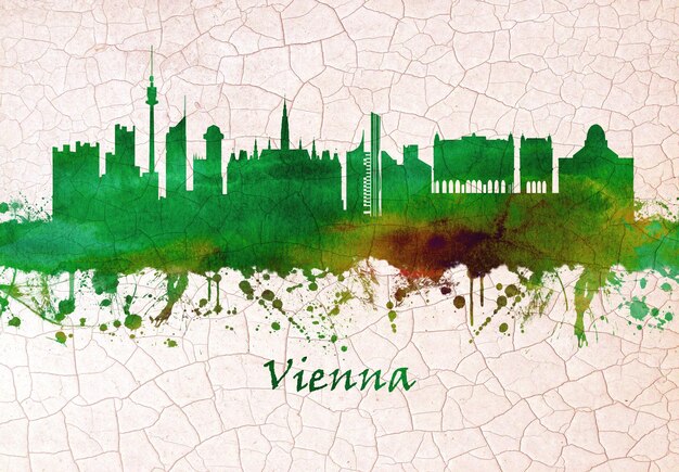 Vienna Austria skyline