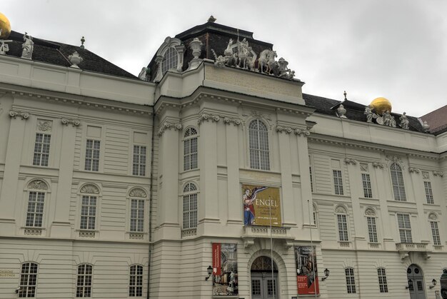 VIENNA Oostenrijk 30 NOVEMBER 2014 Josefsplatz Joseph Plaza in Wenen Wenen is de hoofdstad en de grootste stad van Oostenrijk en een van de negen staten van Oostenrijk