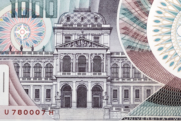 Vienna university from austrian money