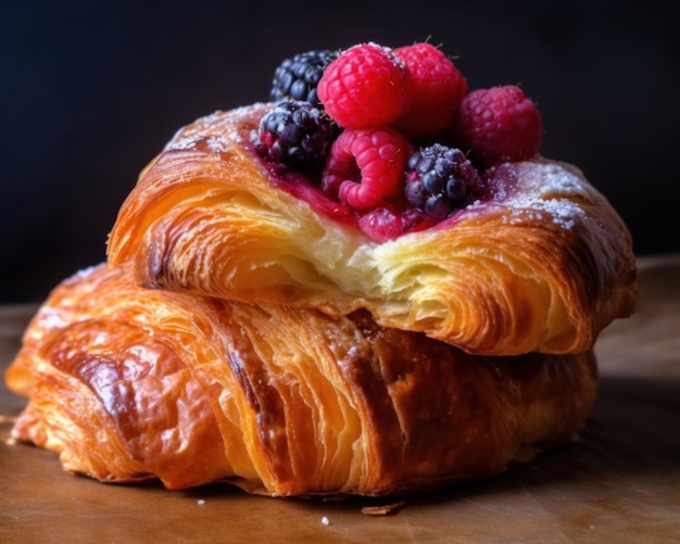 Viennoiserie_with_mix_berry_Viennoiserie_are_フランス語