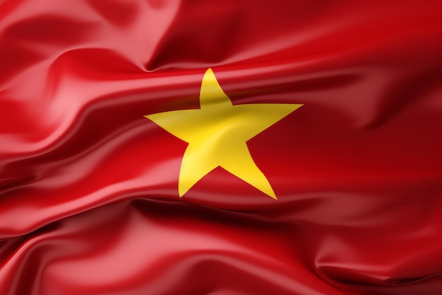 Vietnam flag generative AI