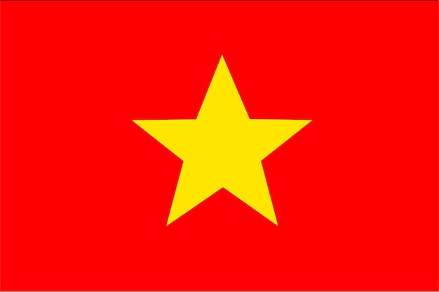 Photo the vietnam flag is a symbol of vietnam identity textured flag