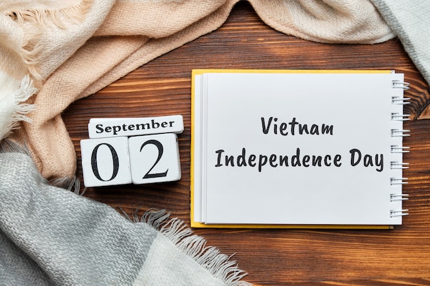 Фото День независимости вьетнама осенний месяц календарь сентябрь